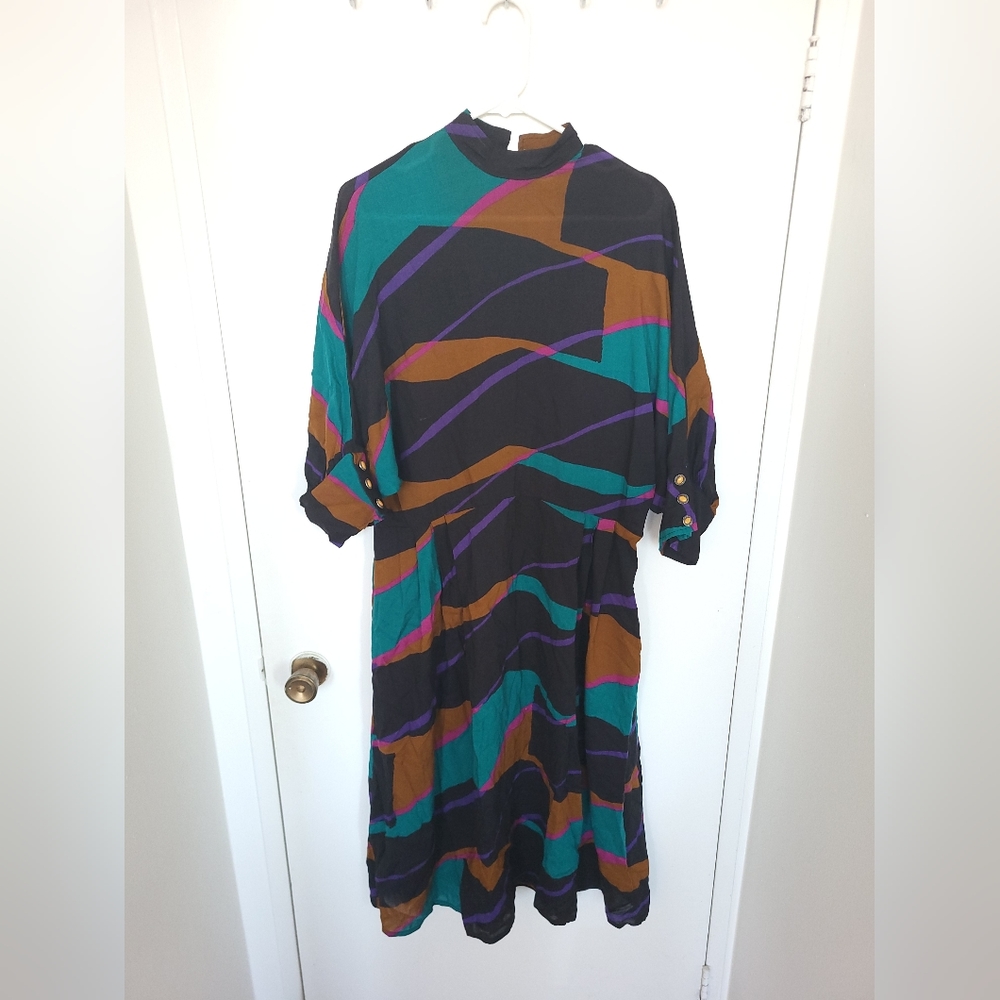 Vintage Multicolor Dress
